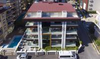 AL-2071, Özel Depo Odası ve Denize 500 m Mesafede – Mobilyalı 115 m²’lik 2+1 Daire, İki Banyo, Havuz ve Spor Salonu, Oba