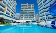 AL-2106, Yenilenmiş ve Mobilyalı, 120 m²'lik 2+1 Daire, Yerden Isıtmalı Banyolar – Aqua Park, Spa ve Kapalı Yüzme Havuzu Kompleksi, Tosmur