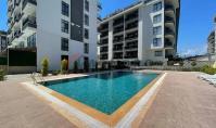 AL-2140, Doğuya bakan, mobilyalı, 55 m²'lik, balkonlu 1+1 daire – Havuz, sauna, hamam ve spor salonu kompleksi, Mahmutlar