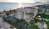 AL-2141, Geniş Deniz Manzaralı Balkonlu Sahil Kenarı Yaşamı – Lüks Mobilyalı 70 m² 1+1 Daire, İki Havuz ve Sauna, Kestel