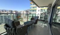 AL-2147, 8. Kattan Panoramik Deniz Manzarası – İki Balkonlu, 110 m²’lik Mobilyalı 2+1 Daire, Spa ve Kapalı Yüzme Havuzu, Mahmutlar