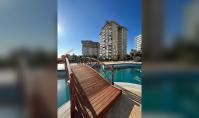 AL-2185, 8. Kattan Deniz ve Dağ Manzarası – 110 m²'lik 2+1 Daire; Havuz, Su Kaydırağı, Hamam ve Spor Salonu, Çıkcılli
