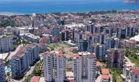 AL-2220, Deniz ve Kale Manzaralı Camlı Balkon – Mobilyalı 100 m²’lik 2+1 En Üst Kat Daire, Kaydıraklı Havuz, Çikçilli