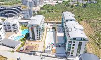 AL-2211, Geniş Teraslı Bahçeli Dubleks – Yeni 100 m²'lik 2+1, İki Banyo, Hamam, Sauna ve Su Kaydırağı Havuzları, Kargıçak