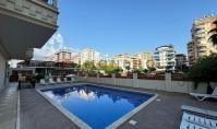 AL-2281, Denize 200 m uzaklıkta: Yeni tasarlanmış, mobilyalı, 115 m²'lik, iki balkonlu ve saunalı 2+1 daire, Mahmutlar