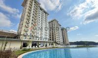 AL-2285, Dağ Manzaralı En Üst Katta Dubleks: Mobilyalı 110 m² 2+1, İki Balkon ve Aqua Park Resort, Mahmutlar