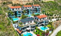 AL-2308, Saunalı Özel Havuzlu Villa: 4 katlı, 470 m²'lik, 6+1 daire, Kargıçak (55.000 € fiyat indirimi)
