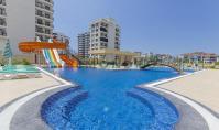 AL-2318, Kapalı Havuz, Sauna ve Hamamlı Yepyeni 55 m²'lik 1+1 Daire, Denize 750 m, Mahmutlar