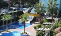 AL-2365, Denize 300 m uzaklıkta: Hamam ve kapalı yüzme havuzu bulunan bir Aquapark kompleksinde, 70 m²'lik mobilyalı 1+1 daire, Mahmutlar