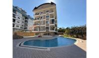 AL-2368, Kale Manzaralı, En-Suite Banyolu Yepyeni Daire: 2. katta, mobilyasız, 85 m²'lik 2+1 daire, havuzlu, Oba