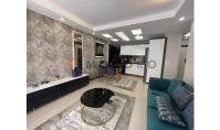 AL-2362, 8. Kattan Panoramik Deniz Manzarası: Çatı Katında Havuz, Sauna ve Jakuzi Bulunan 60 m²’lik Mobilyalı 1+1 Daire, Mahmutlar