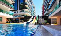 AL-2396, Kapalı Havuz ve Spa’ya Sahip Sahil Kenarı Kompleksi: Deniz Manzaralı, 4. Katta Bulunan 65 m²’lik Mobilyalı 1+1 Daire, Kargıçak