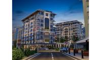 AL-549-4, Alanya Merkez'de Panoramik Deniz Manzaralı Balkonlu 2+1 Daire